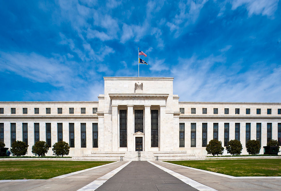 Federal Reserve Board headquarters as policymakers weigh the September 2026 interest-rate decision