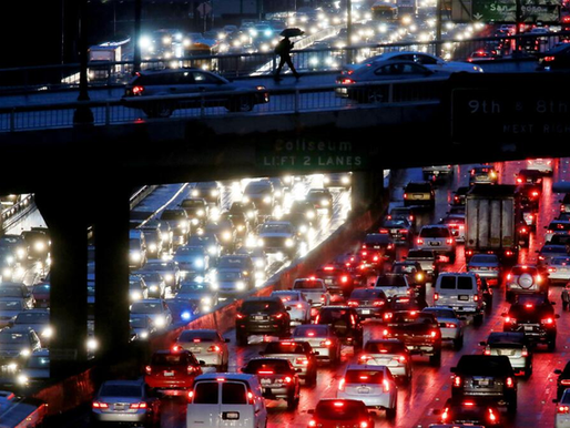 Los Angeles Tops New Ranking as America's Most Traffic Congested City