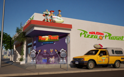 Los Angeles Brings Toy Story’s Pizza Planet to Life Ahead of New Movie Release