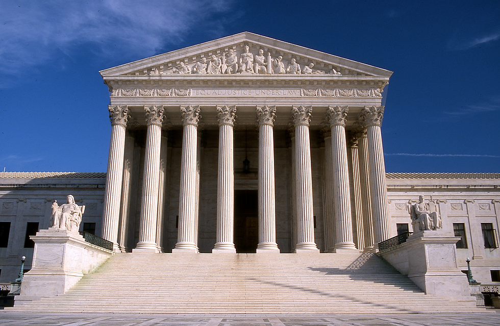 United States Supreme Court building as justices are asked to review cannabis licensing residency rules