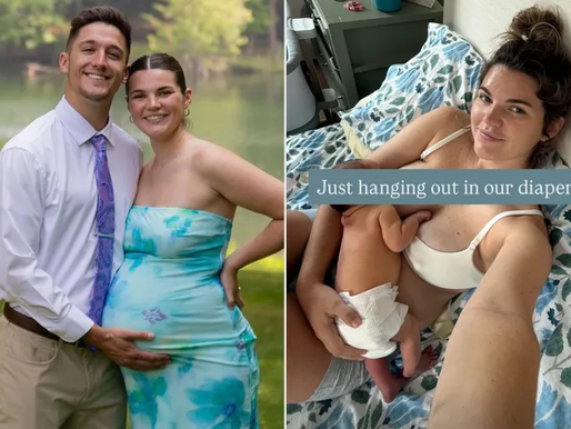 Maia Knight Celebrates the Arrival of Her Third Child with Husband Jake in a Heartfelt Family Moment