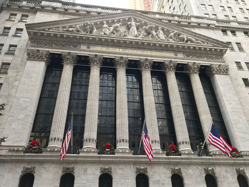 New York Stock Exchange facade on Wall Street, where Kraft Heinz will list its shares