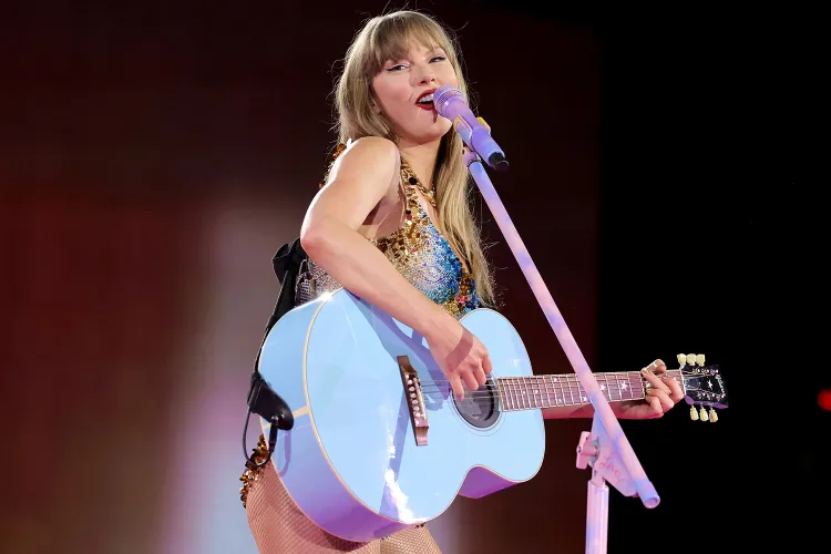 Taylor Swift during her Eras Tour. Credit : Kevin Winter/TAS24/Getty