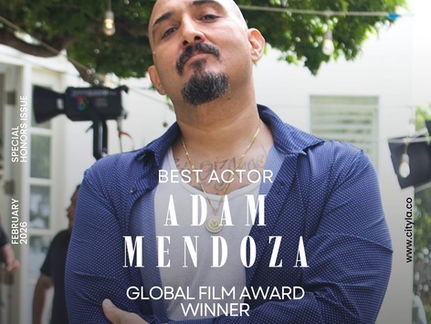 "Award Winning Actor, Adam Mendoza"