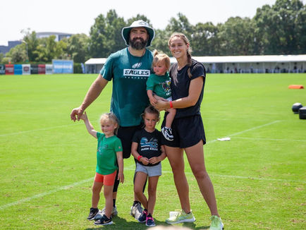 Kylie Kelce Prepares for First Camp Summer with Four Kids and Finely-Tuned Parental Strategy