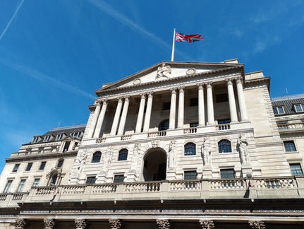 Bank of England headquarters in London after the September 2026 interest-rate decision