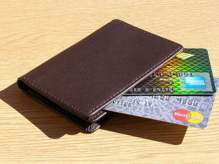 Credit cards in a wallet as U.S. consumer credit growth slowed in August 2026