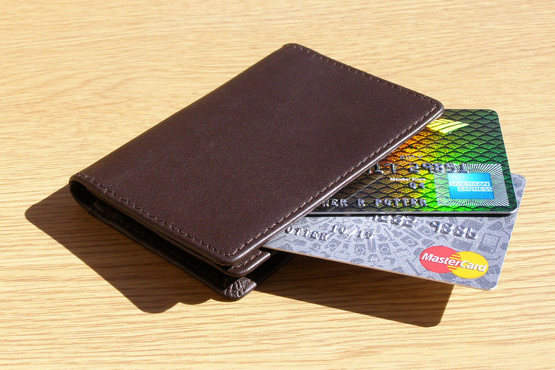 Credit cards in a wallet as U.S. consumer credit growth slowed in August 2026
