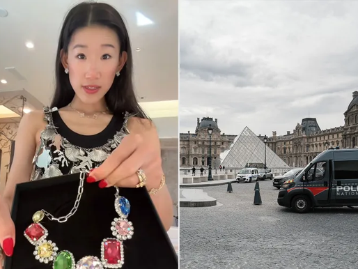 RichTok Influencer Becca Bloom Abandons ‘Stolen Treasure’ Costume After Louvre Heist