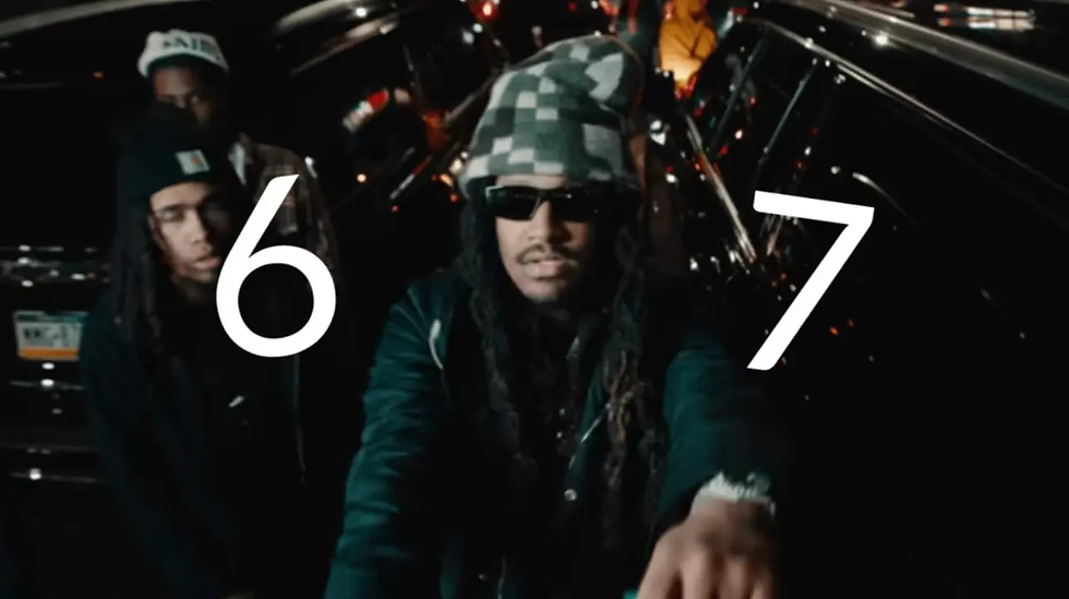 The expression stems from a song by rapper Skrilla called “Doot Doot (6 7),” which features the recurring numerical lyric. YouTube/Skrilla