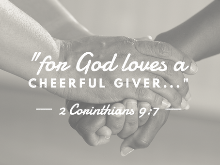 In This Season of Giving Remember to Give Biblically