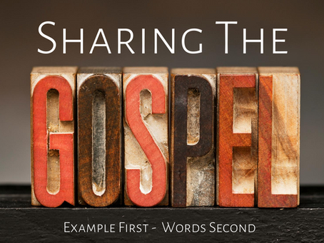 Sharing the Gospel with People Suffering Because of COVID-19: Example First—Words Second
