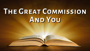 The Great Commission and You (Matthew 28:19)