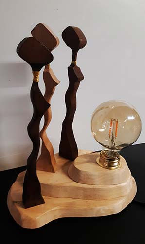 Miniature : Lampe Lumi-Naissance - Modèle "Les Triades"
