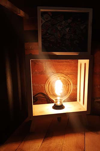 Miniature : Lampe "Classique" - Modèle Carré