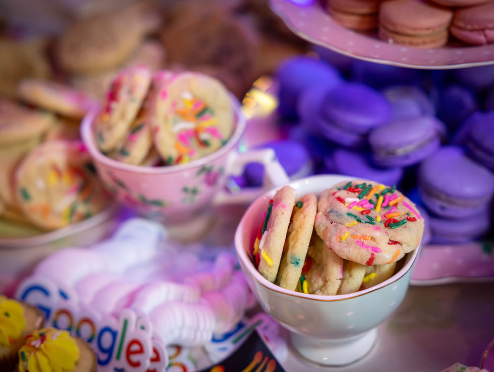 Engagement Party sponsored by Mr. Reuben Chen (bride's father). Cookies provided by Mr. Chen's client Google LLC. Photo taken in Washington, D.C.