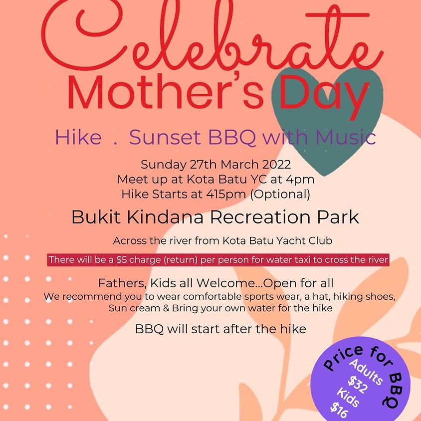 Celebrate Mother's Day - Hike, Sunset BBQ with Music
