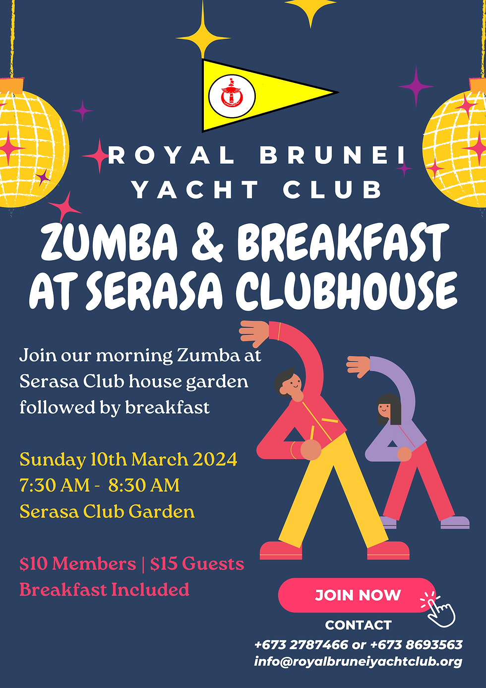 Zumba & Breakfast at Serasa