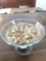 Panna cotta de Ponche