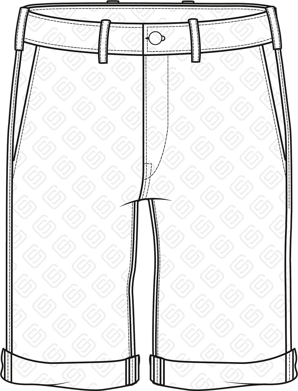 Classic Cuffed Shorts