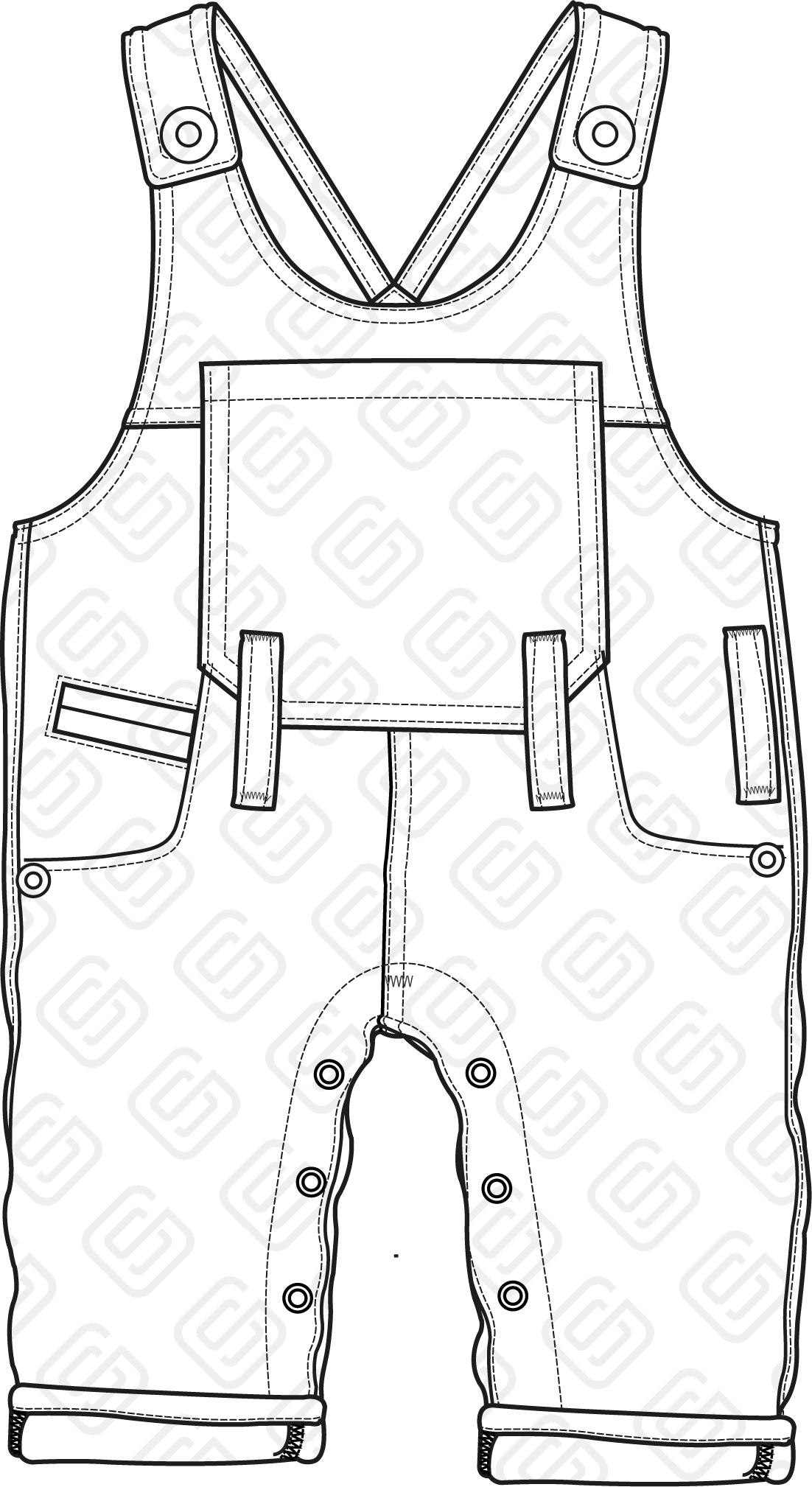 Utility Overalls