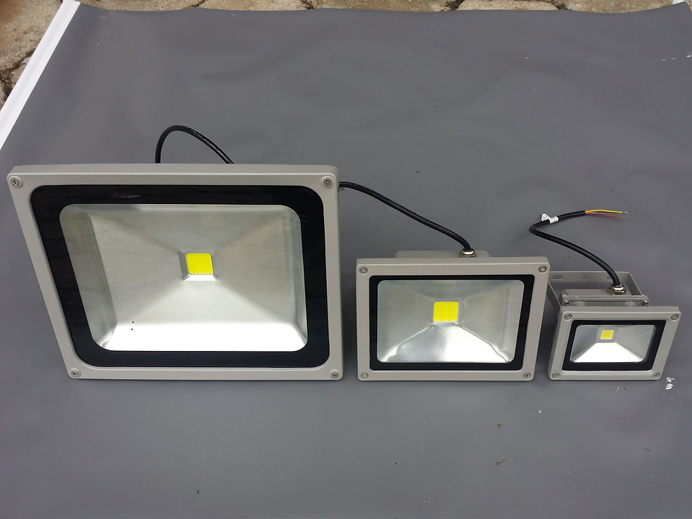 Refletores 10W, 20W e 50W