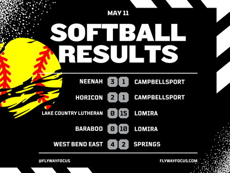 Saturday softball scoreboard