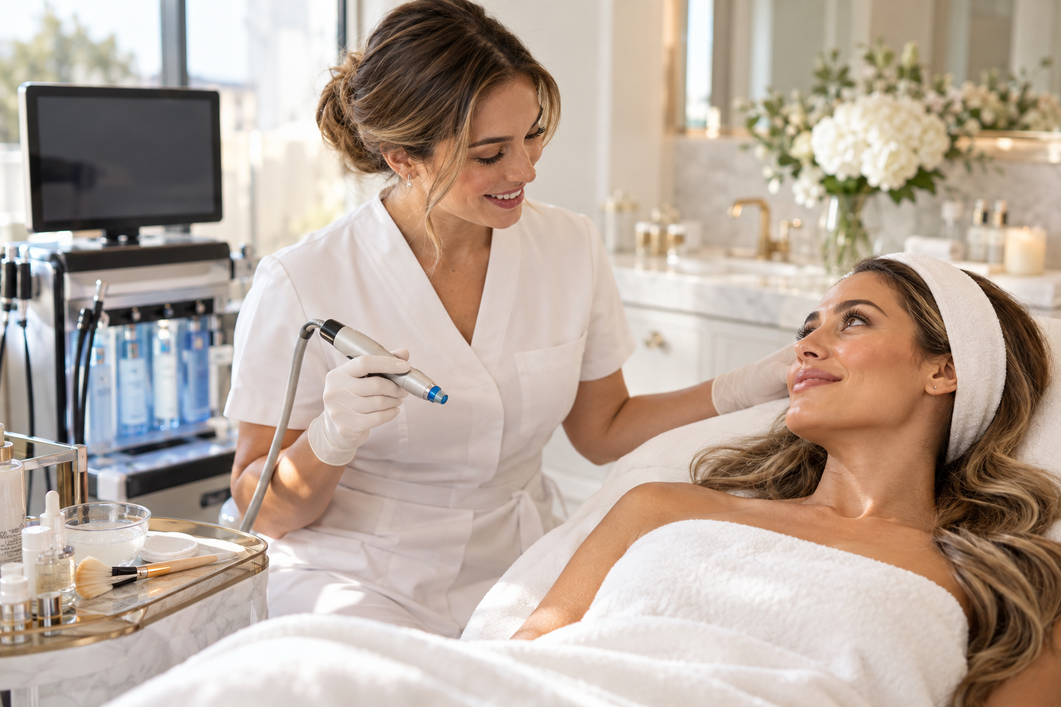 HydraFacial® vs Chemical Peel: Choosing the Right Level of Exfoliation