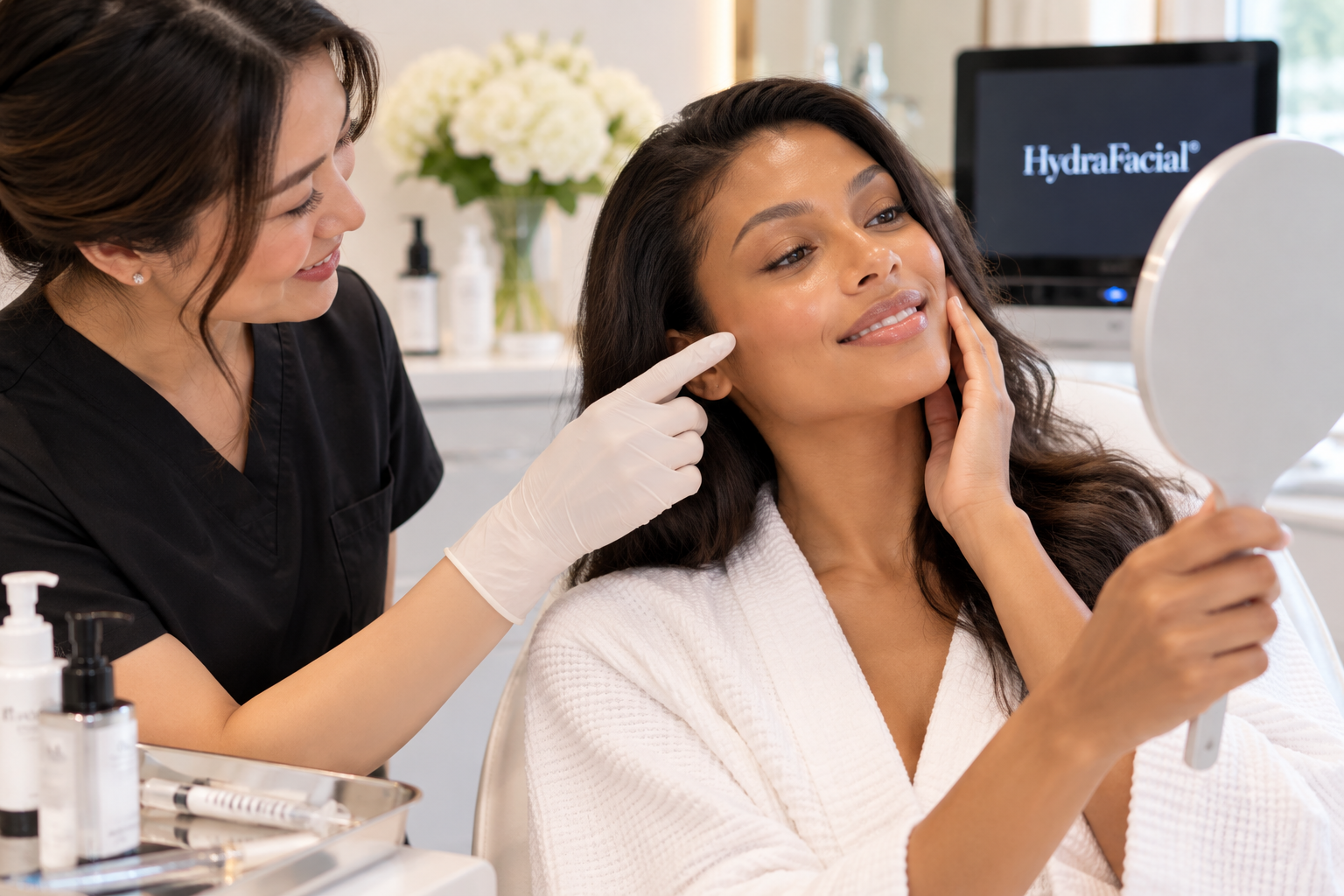 How to Get Glowy Skin Before an Event: HydraFacial®, Peels, and Microneedling Compared