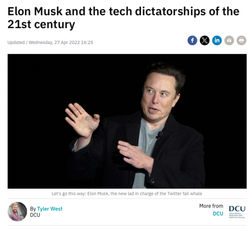 Elon Musk and the tech dictatorships of the 21st century