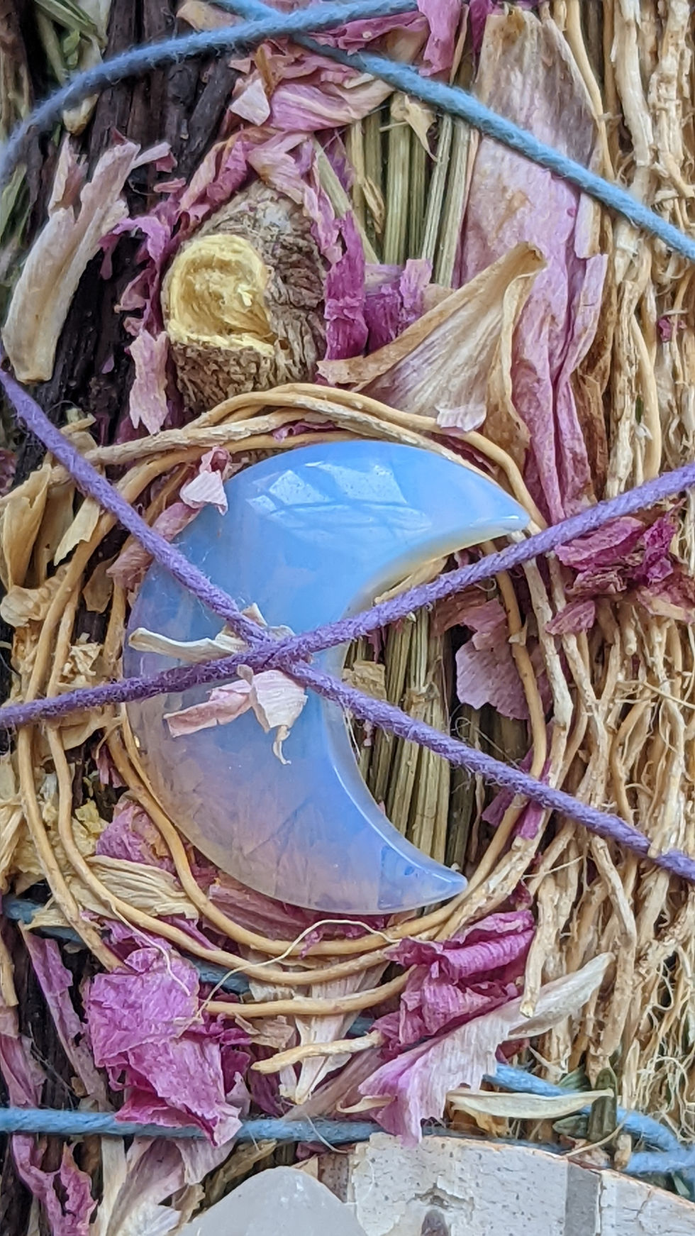 Thumbnail: Slice Of The Moon Smudge Wand
