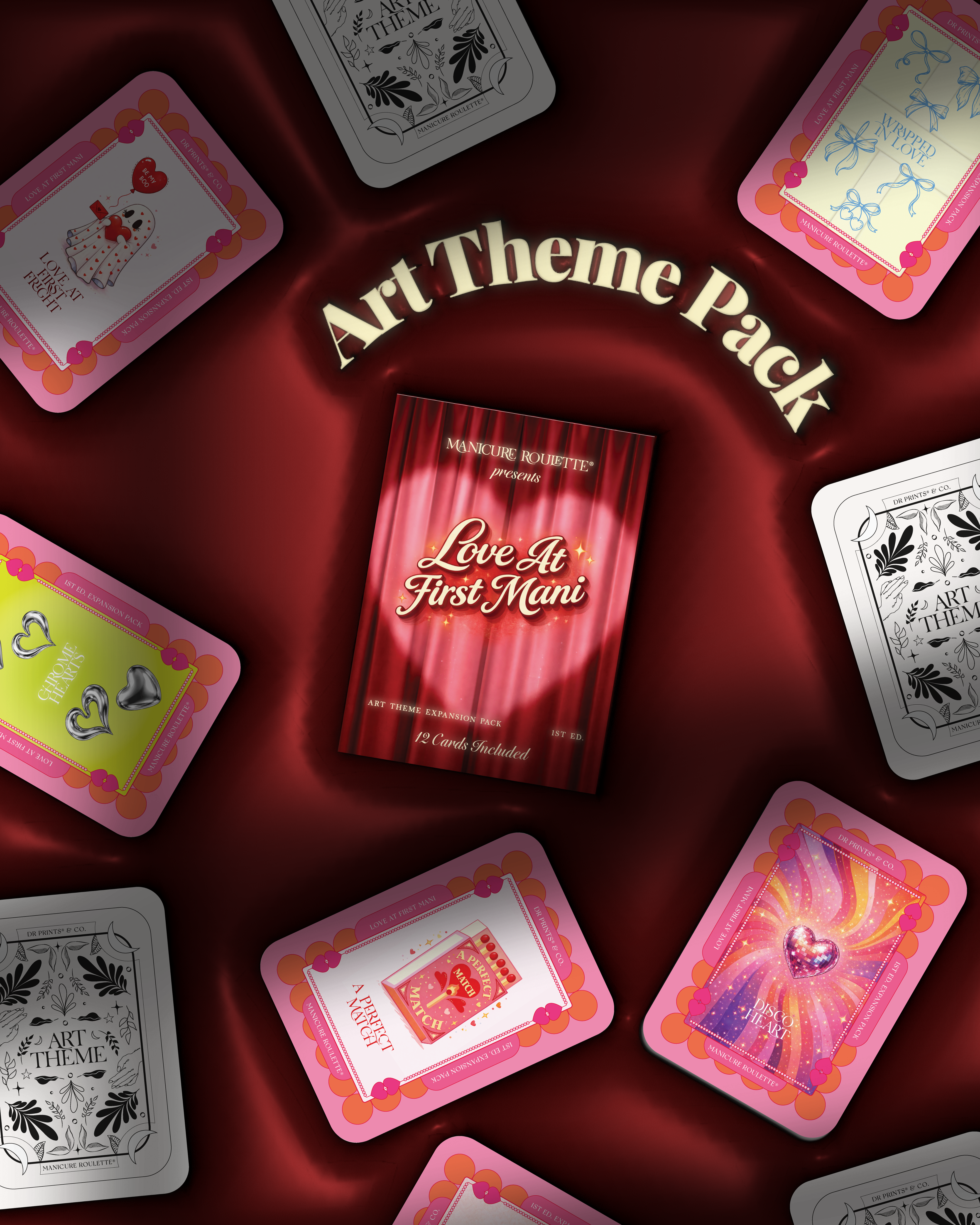 Manicure Roulette®: Love At First Mani Art Theme Expansion Pack