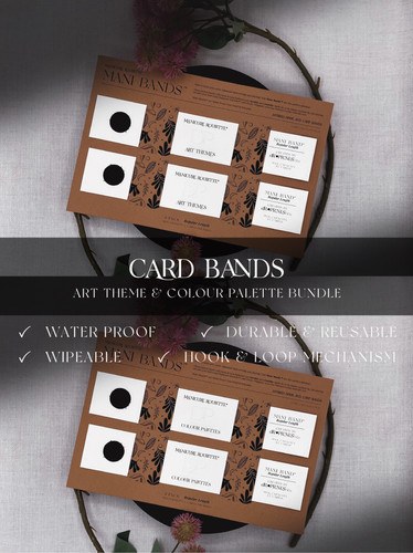 MANI-BANDS™ | ART THEME & COLOUR PALETTE BUNDLE | Dr Prints & Co.
