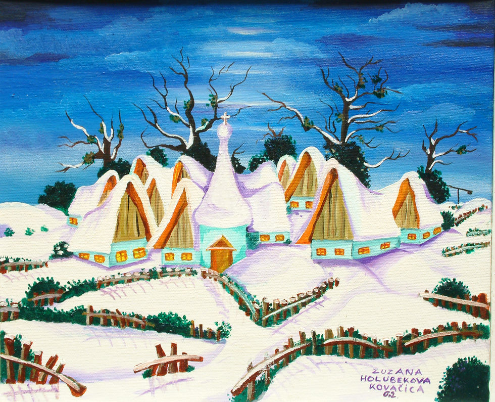 zima 25x35cm