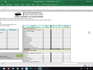 NEW!  MY BUDGET ASSISTANT 2019