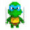 Thumbnail: Ninja Turtle (Leonardo) Block Front View