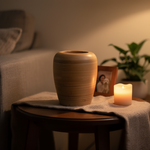 Thumbnail: ecopet™ Bamboo Pet Cremation Urn - Eternity - 60 cubic inches