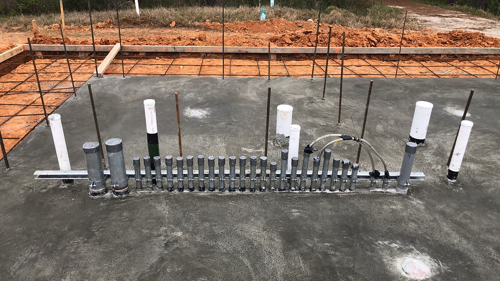 Commercial electrical contractor working on East Texas business installation