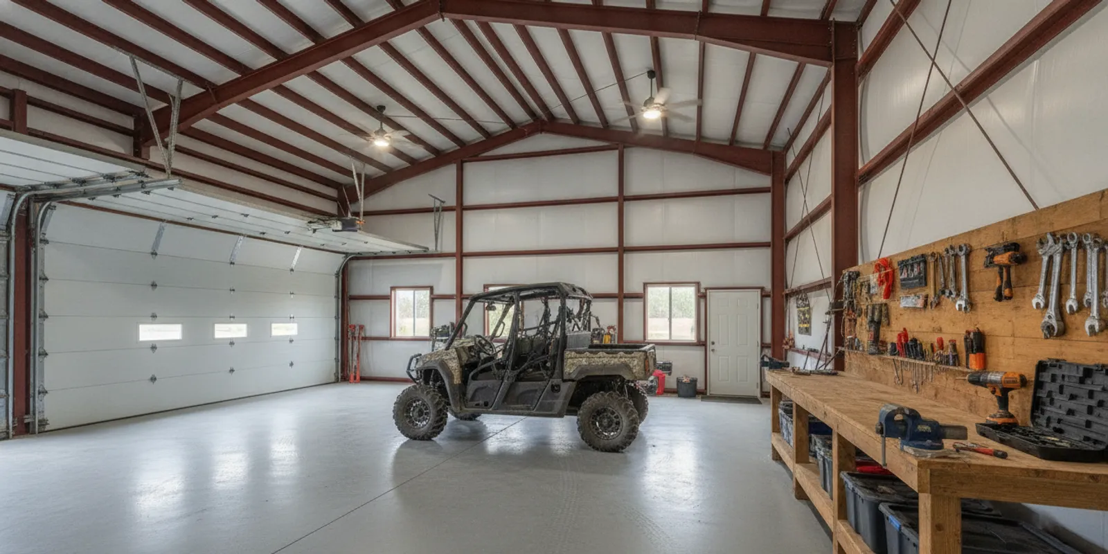 Garage Epoxy for Texas Metal-Building Garages: Planning and Maintenance