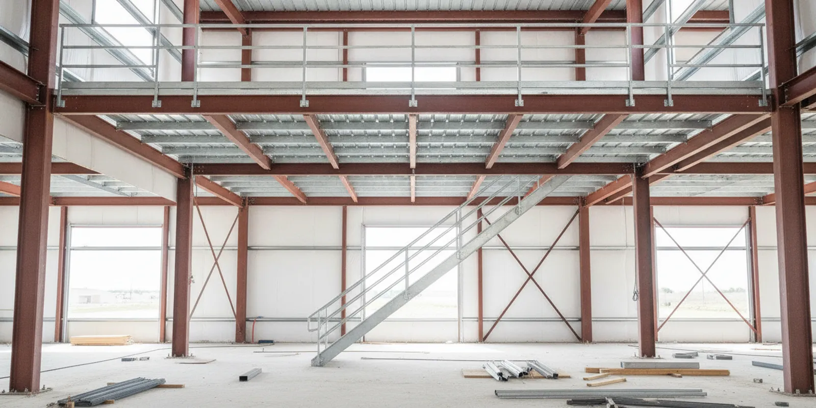 Metal Building Attic Storage: Design and Safety Considerations
