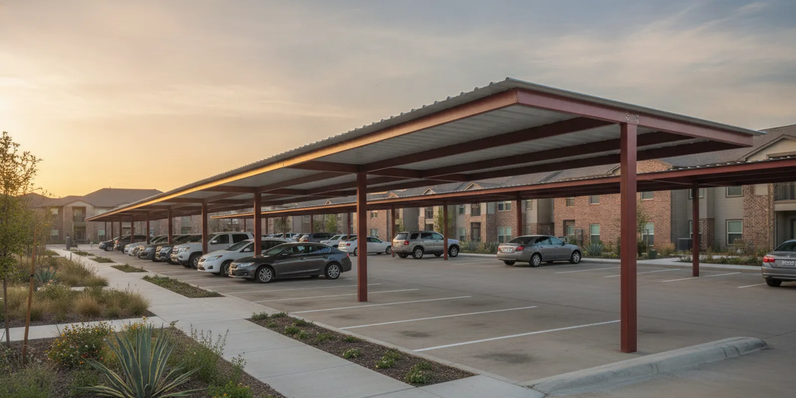 Carports for Apartment Complexes: Planning, Design, and Construction