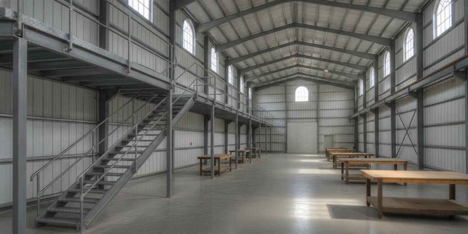 Metal Building Mezzanines: Planning Extra Floor Space