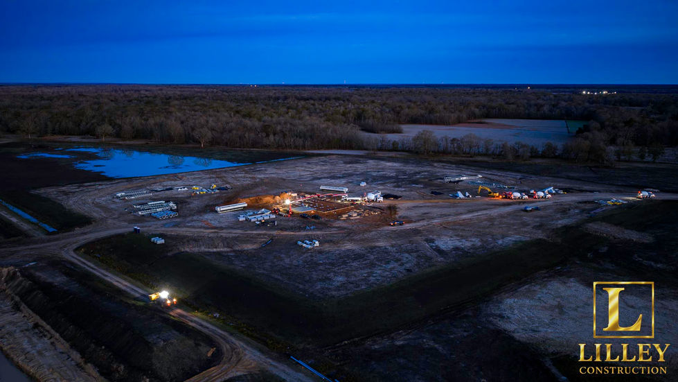 Drone Bros - Lilley Construction Sand Plant Industrial Development – East Texas-08