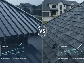Metal Roof vs Shingles: Costs, Lifespan & Durability