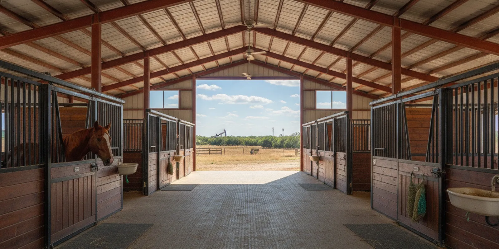 Metal Horse Barn Stall Sizes: A Practical Planning Guide