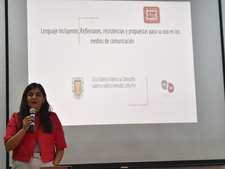 Conferencia “Lenguaje incluyente en el periodismo”