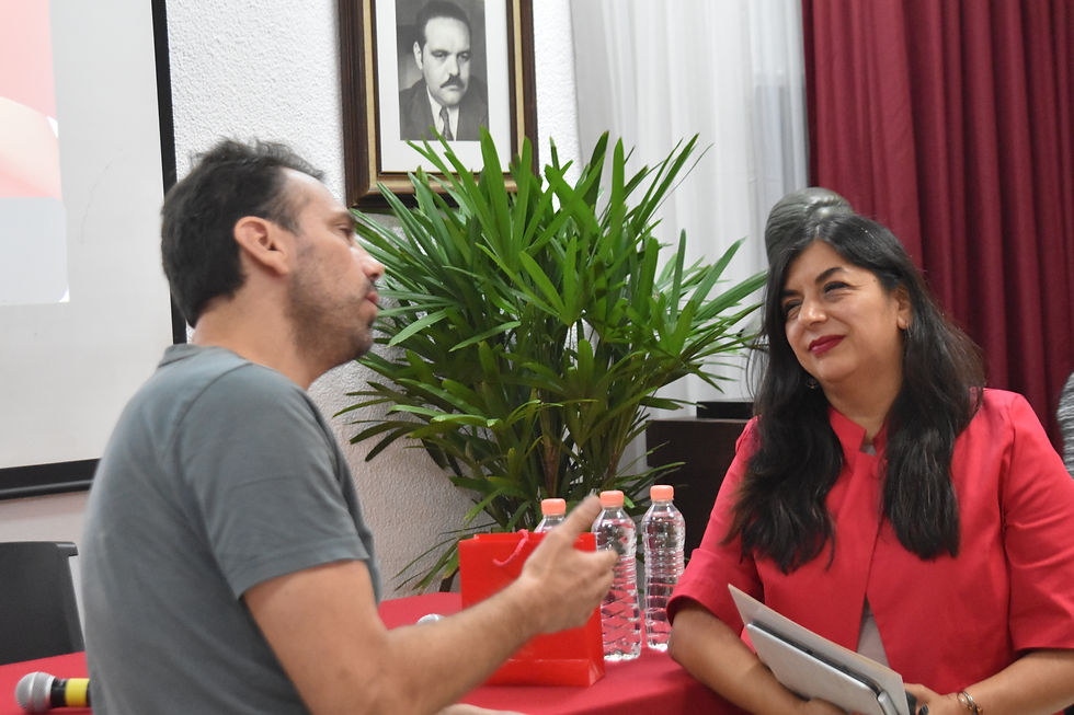 Len Hansson y Valeria Valencia. Foto © Fabián García.