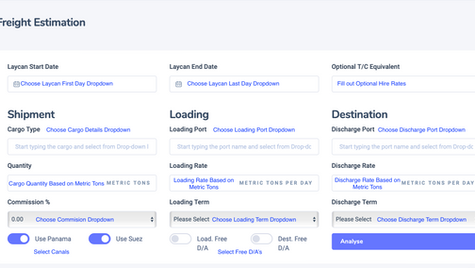 How to Use Freight Estimation Platform