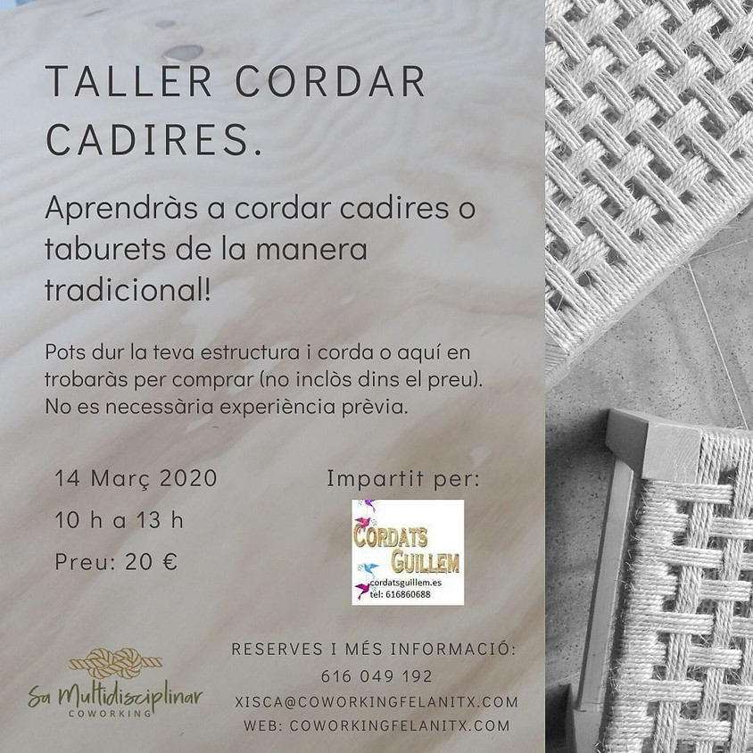 Taller cordar cadires