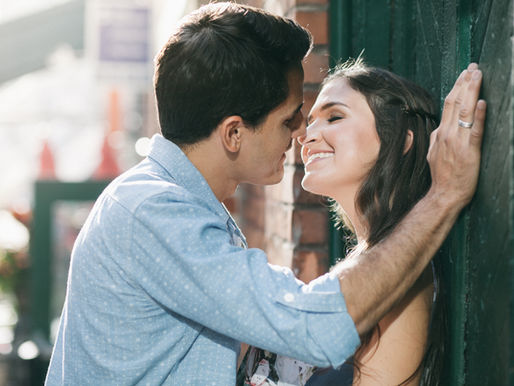 Melanie and Helder - Engagement Shoot in the Distillery District